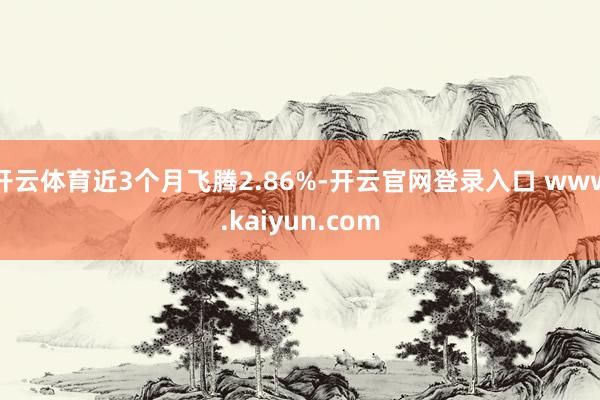 开云体育近3个月飞腾2.86%-开云官网登录入口 www.kaiyun.com